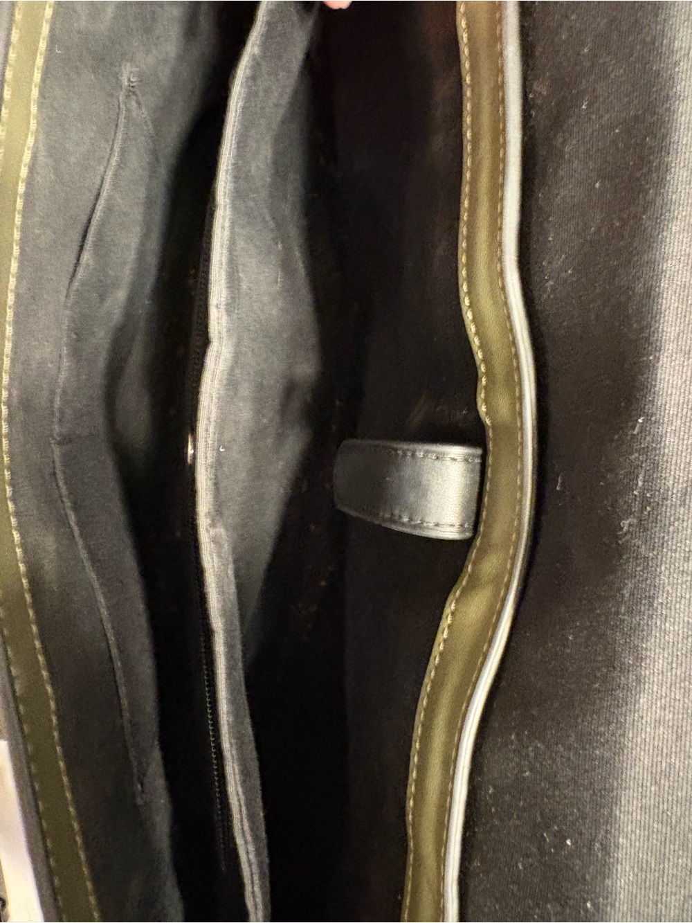 Coach Olive Green Leather Brief / laptop bag - Picture 6 of 6